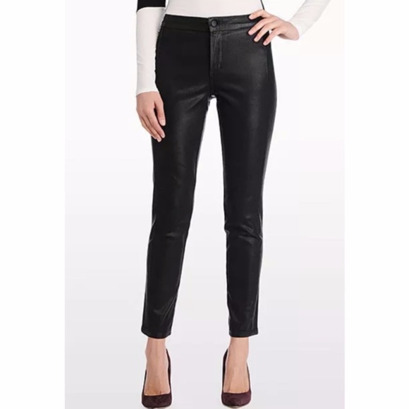 NYDJ Denim - NYDJ Black Coated Denim Antonia Leggings